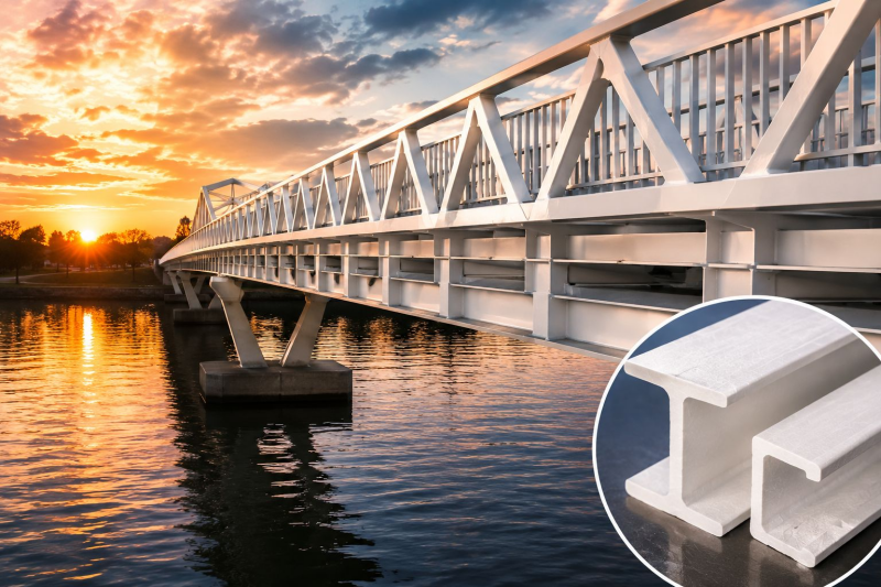Compositi FRP: una soluzione più intelligente per la costruzione di ponti moderni